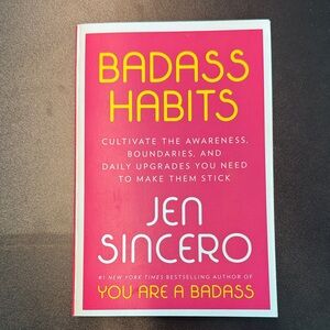 Badass Habits Book by Jen Sincero